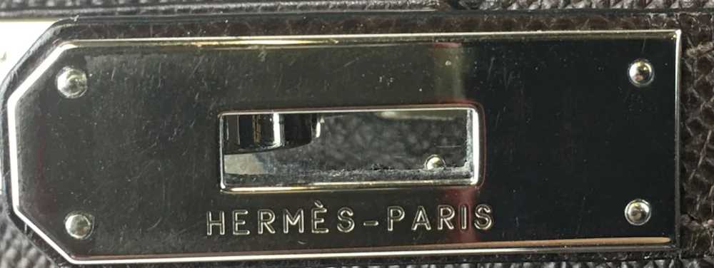 Hermes Hermès Chocolate Epsom Leather Birkin 35 - image 9