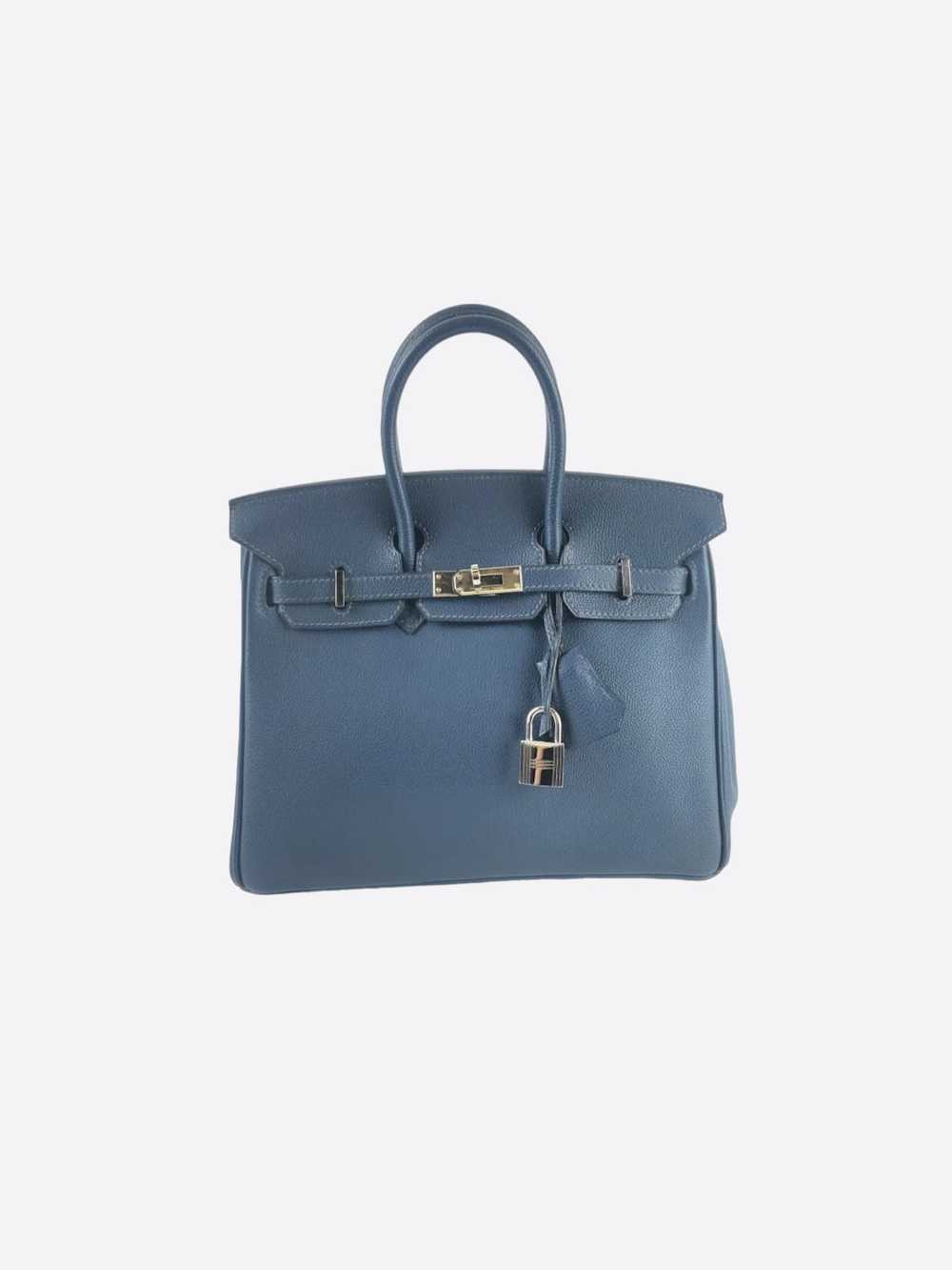 Privé Porter - Hermès 25cm Birkin HSS, Gris Agate + Bleu
