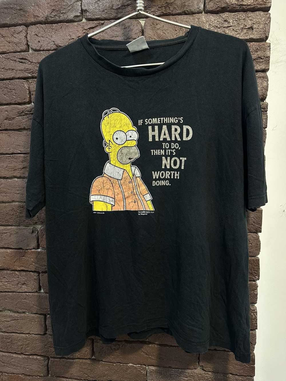 Humor × The Simpsons × Vintage Vintage Homer Simp… - image 1