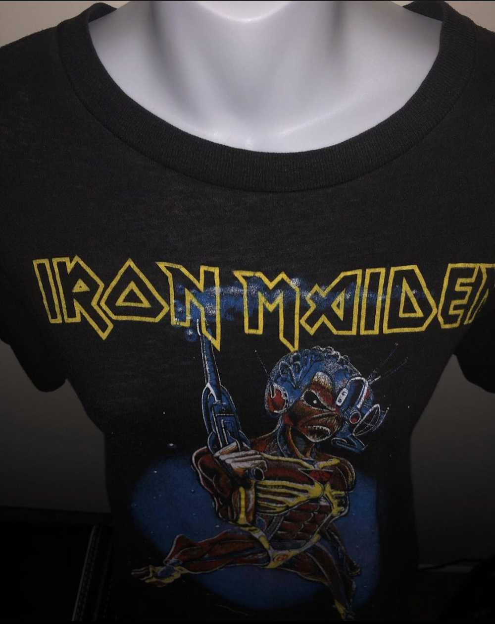 Band Tees × Made In Usa × Vintage 1987 IRON MAIDE… - image 5
