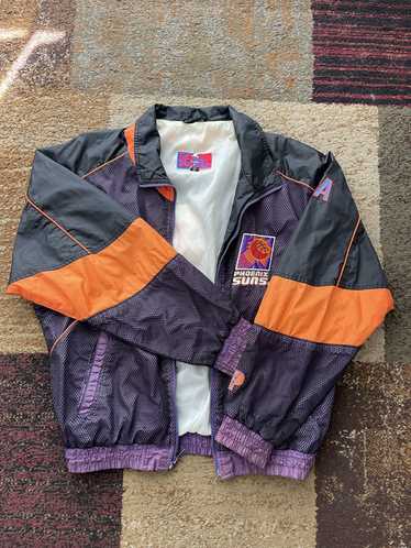 Phoenix Suns Pro Player Vintage Windbreaker Jacket Mens Sz XL Big Logo 90s  NBA