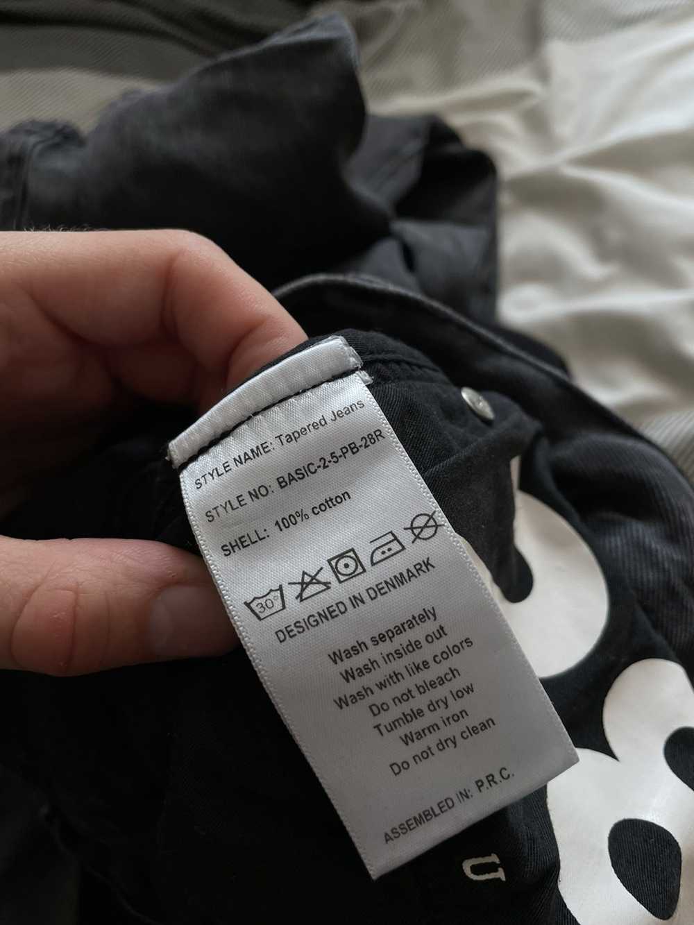 Han Kjobenhavn Selvedge japanese denim black wash… - image 8