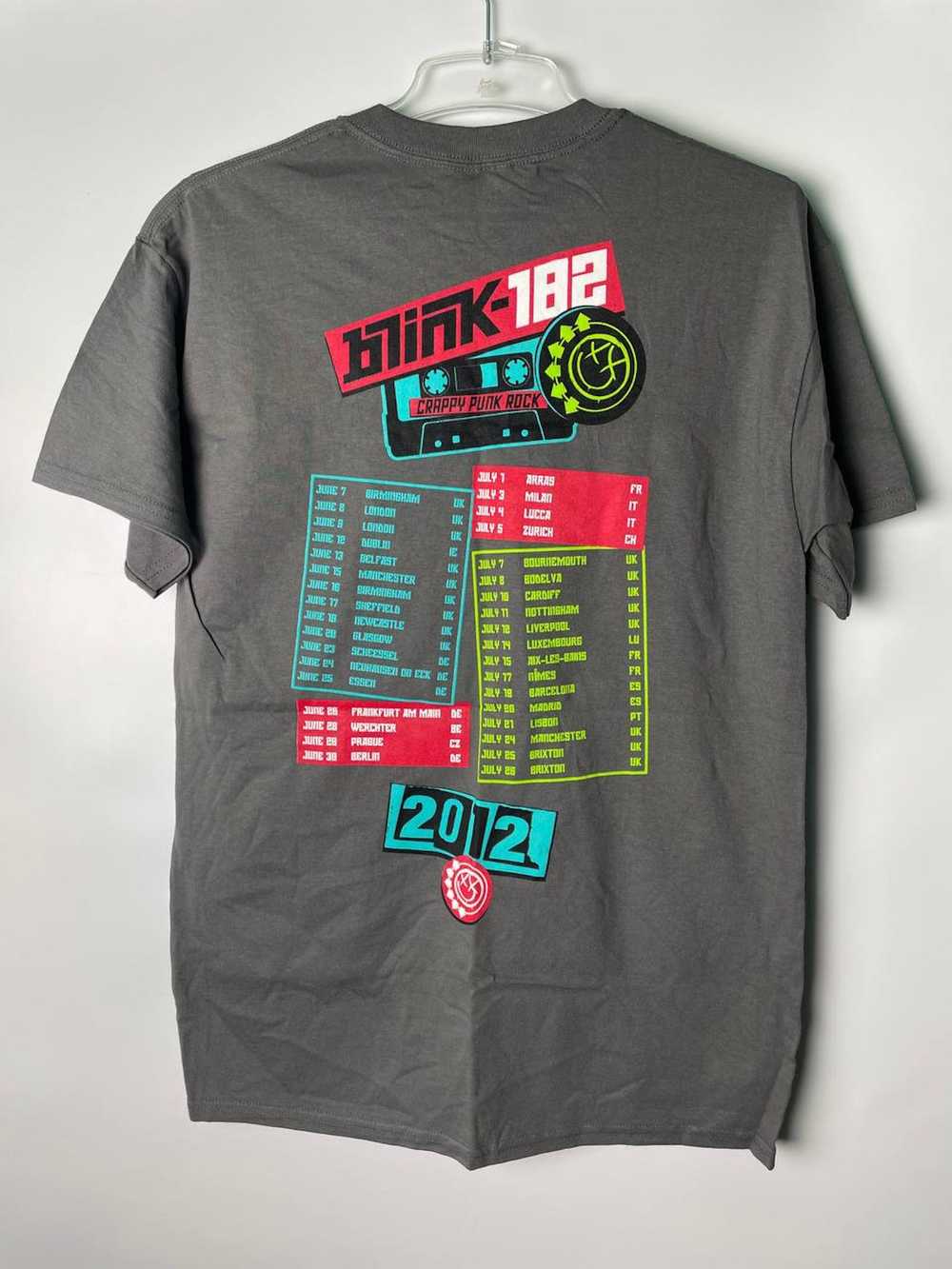Band Tees × Rock T Shirt × Vintage Blink-182 2012… - image 2