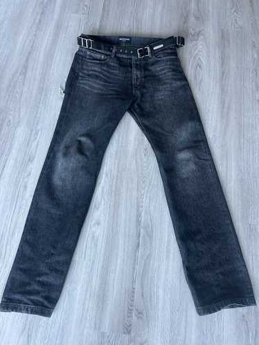 Balenciaga Balenciaga mid-rise straight-leg jeans