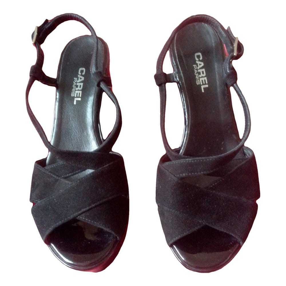 Carel Velvet sandals - image 1