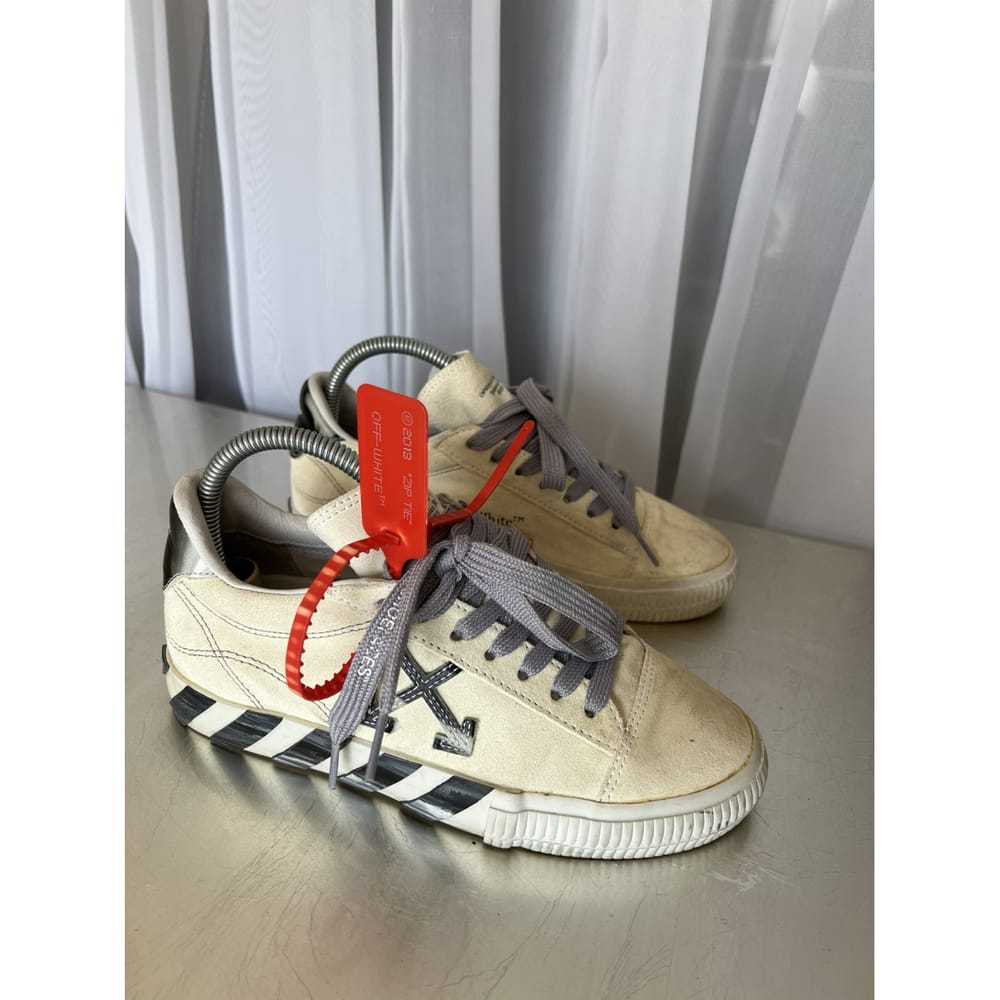 Off-White Vulcalized leather trainers - image 2