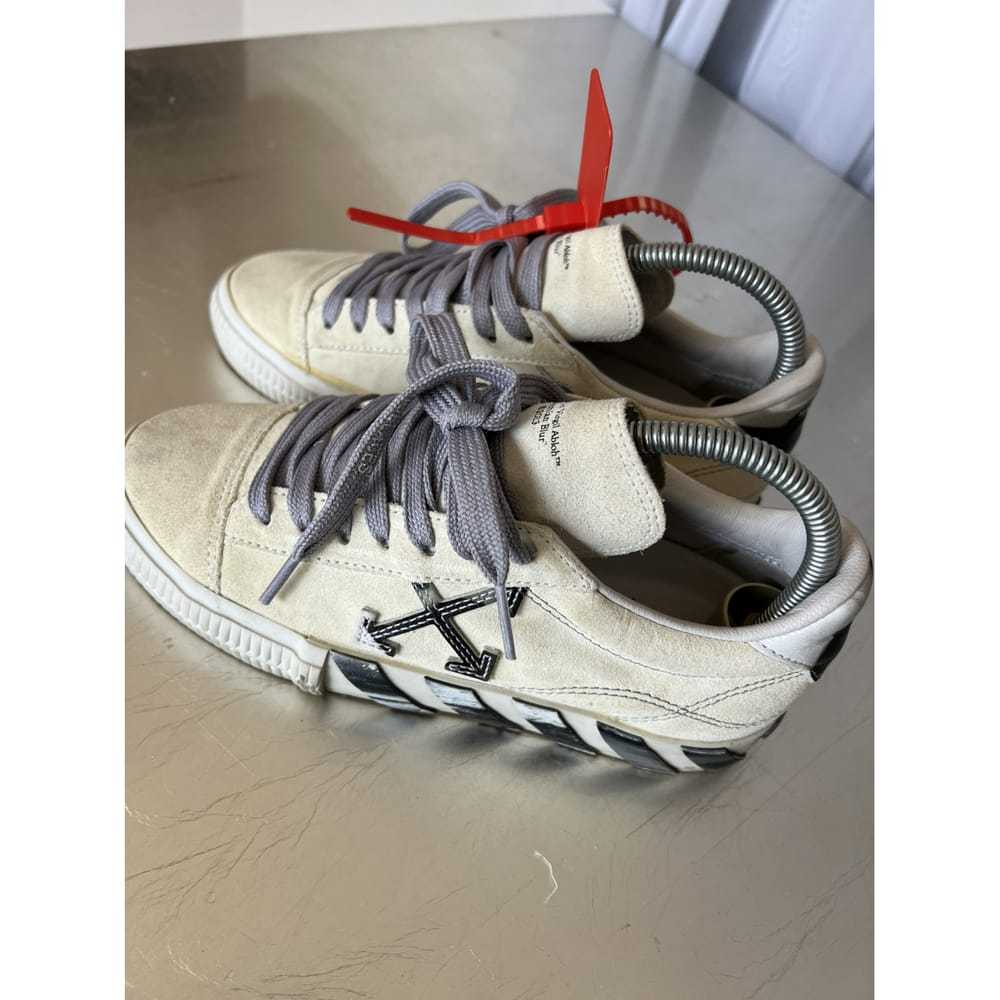 Off-White Vulcalized leather trainers - image 4