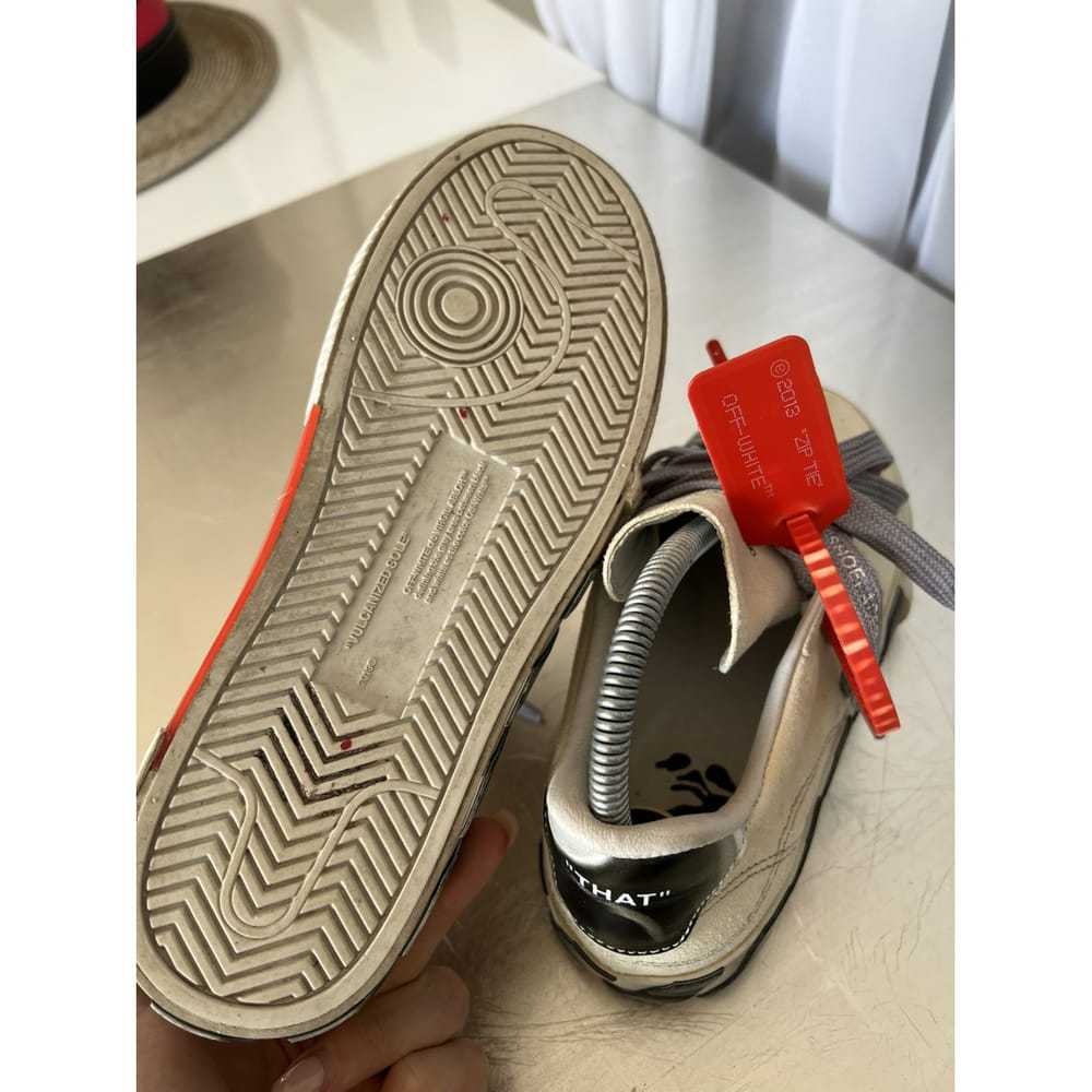 Off-White Vulcalized leather trainers - image 6