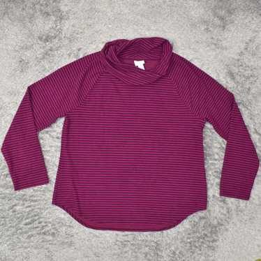 Chico's Women's Size 2 Pullover Sweater Weekend P… - image 1