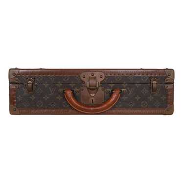 Louis Vuitton Bisten leather travel bag