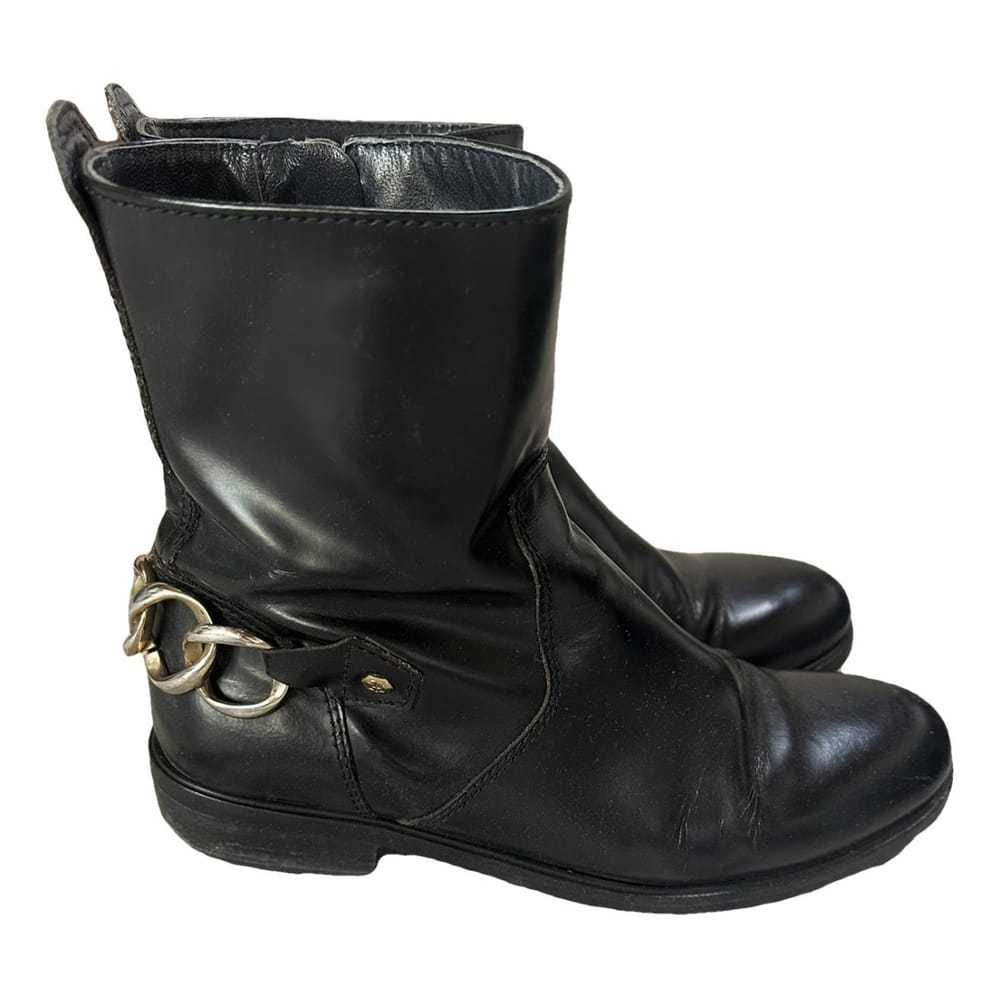 Tommy Hilfiger Leather biker boots - image 1