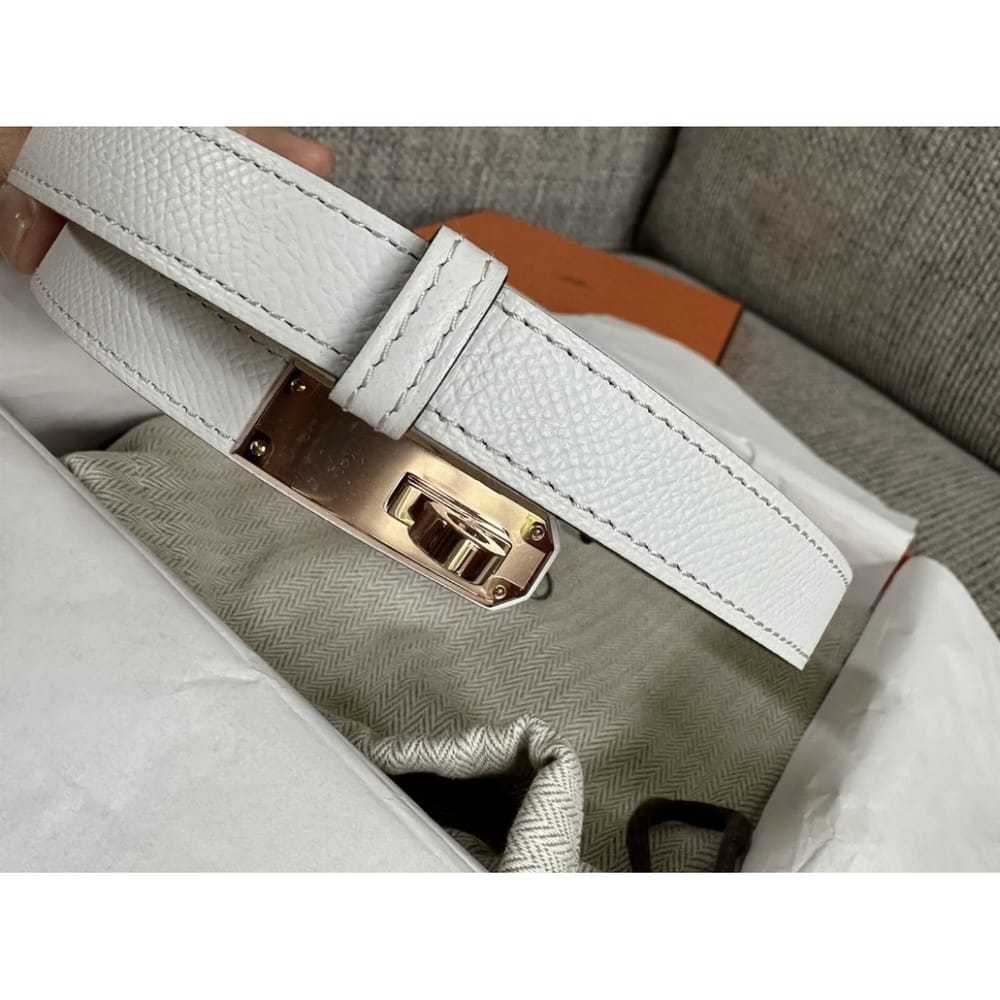 Hermès Kelly leather belt - image 8