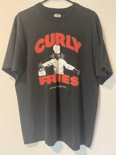 Vintage Vintage 1996 Three Stooges Curly Fries Sh… - image 1