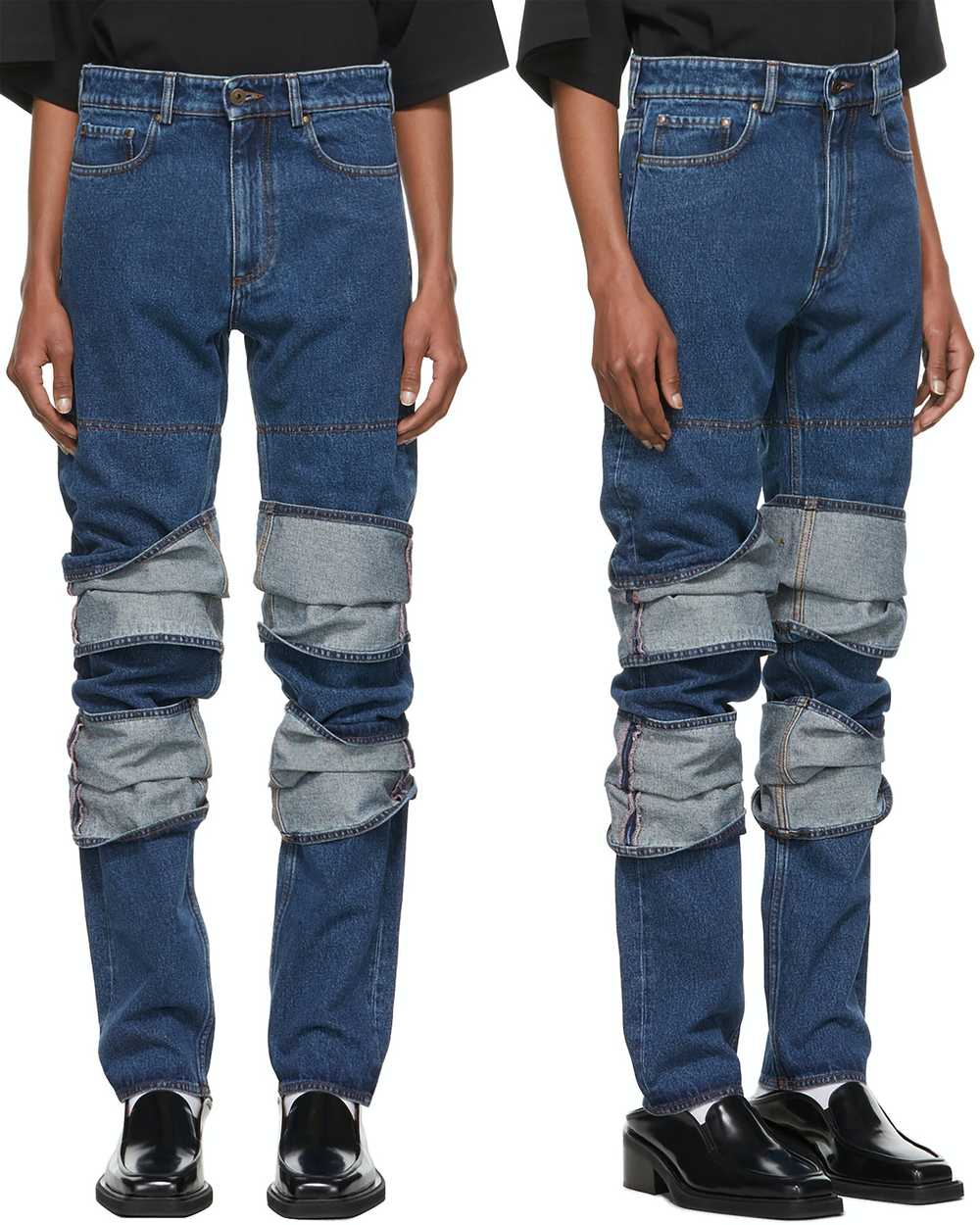 Y/Project Y/Project Multi Cuff Jeans - image 5