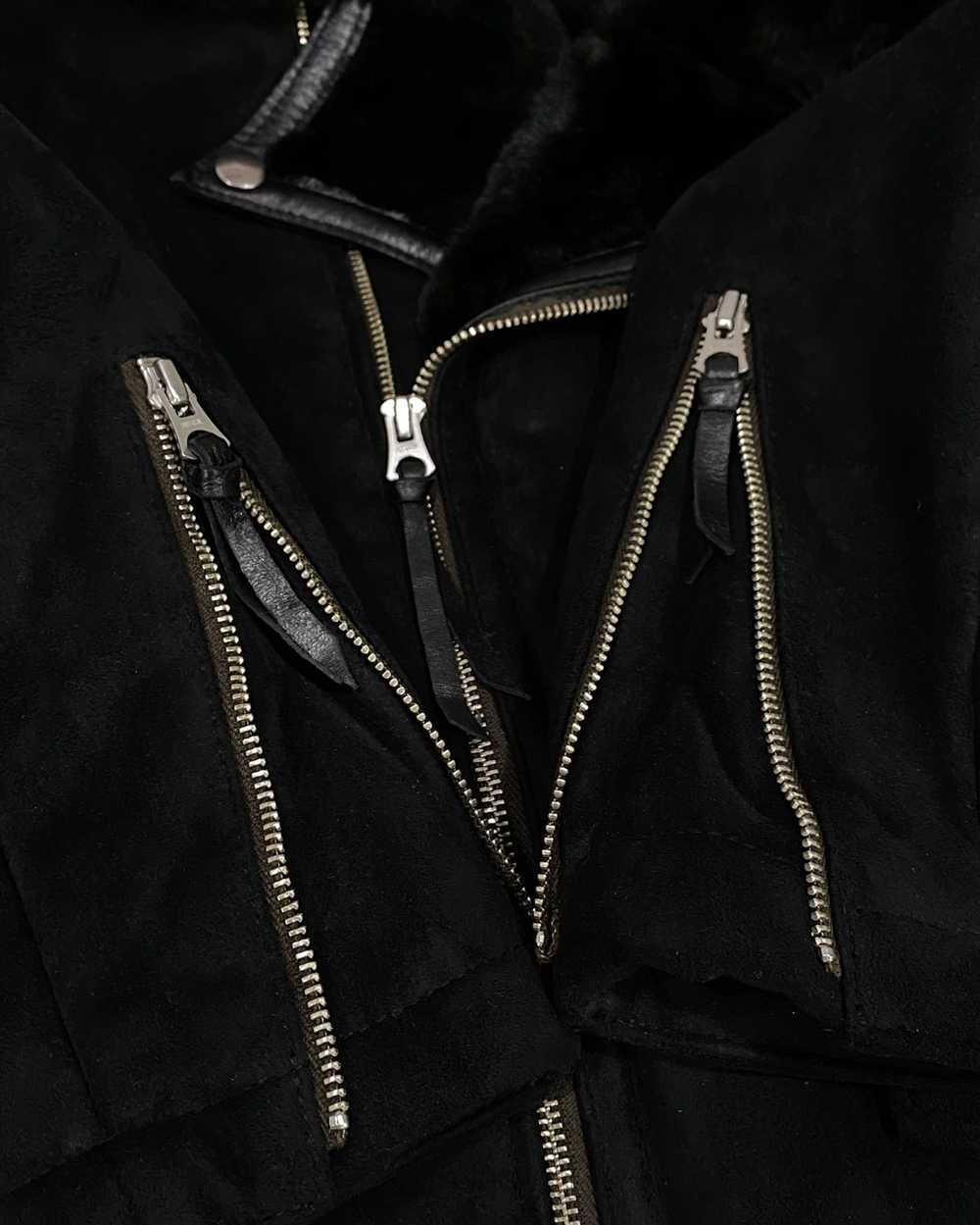 Toyo Enterprises Fake Leather Grizzly Biker Jacke… - image 6