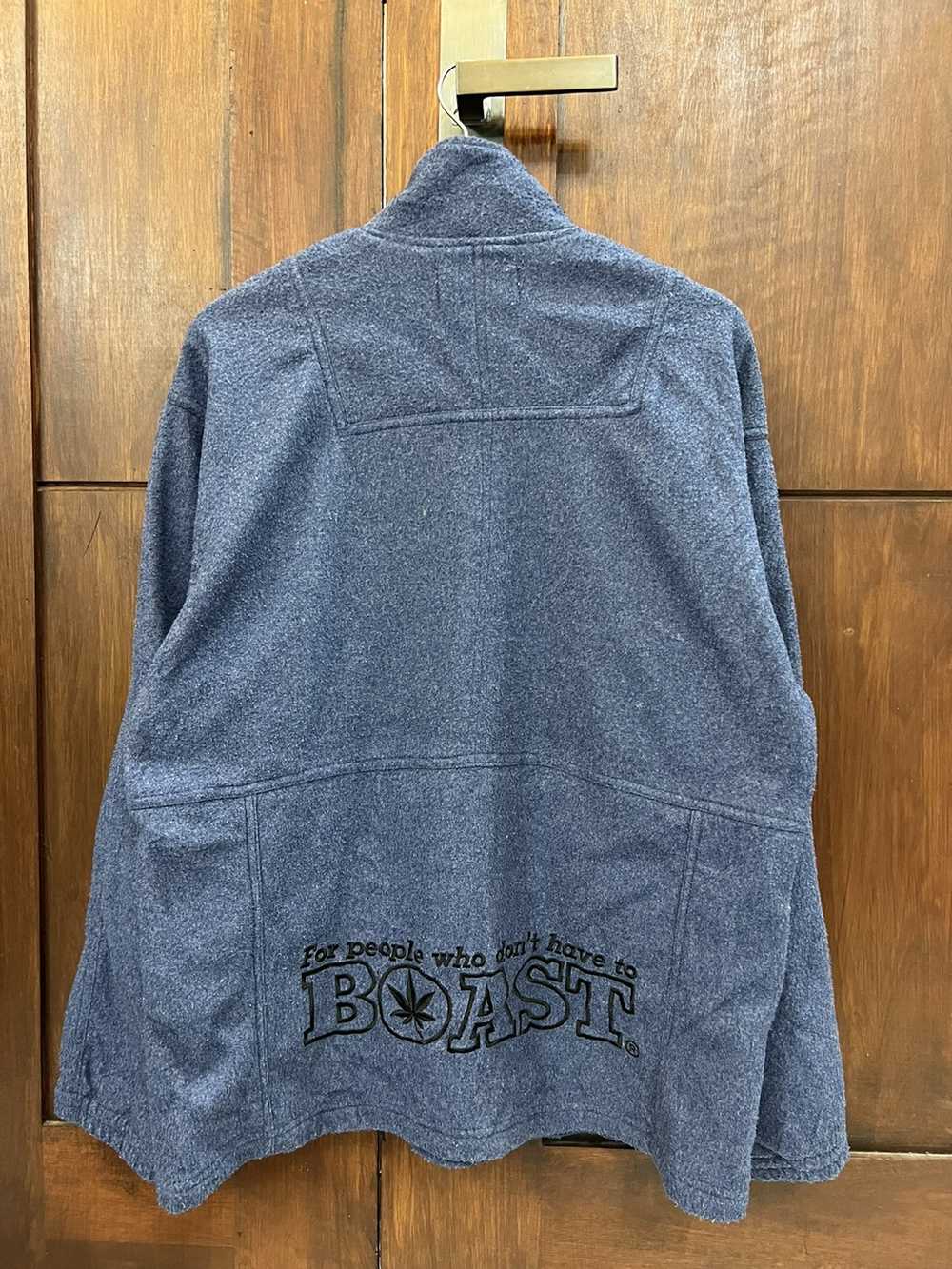 Boast × Vintage Boast USA Half Zipper Sweatshirt - image 2