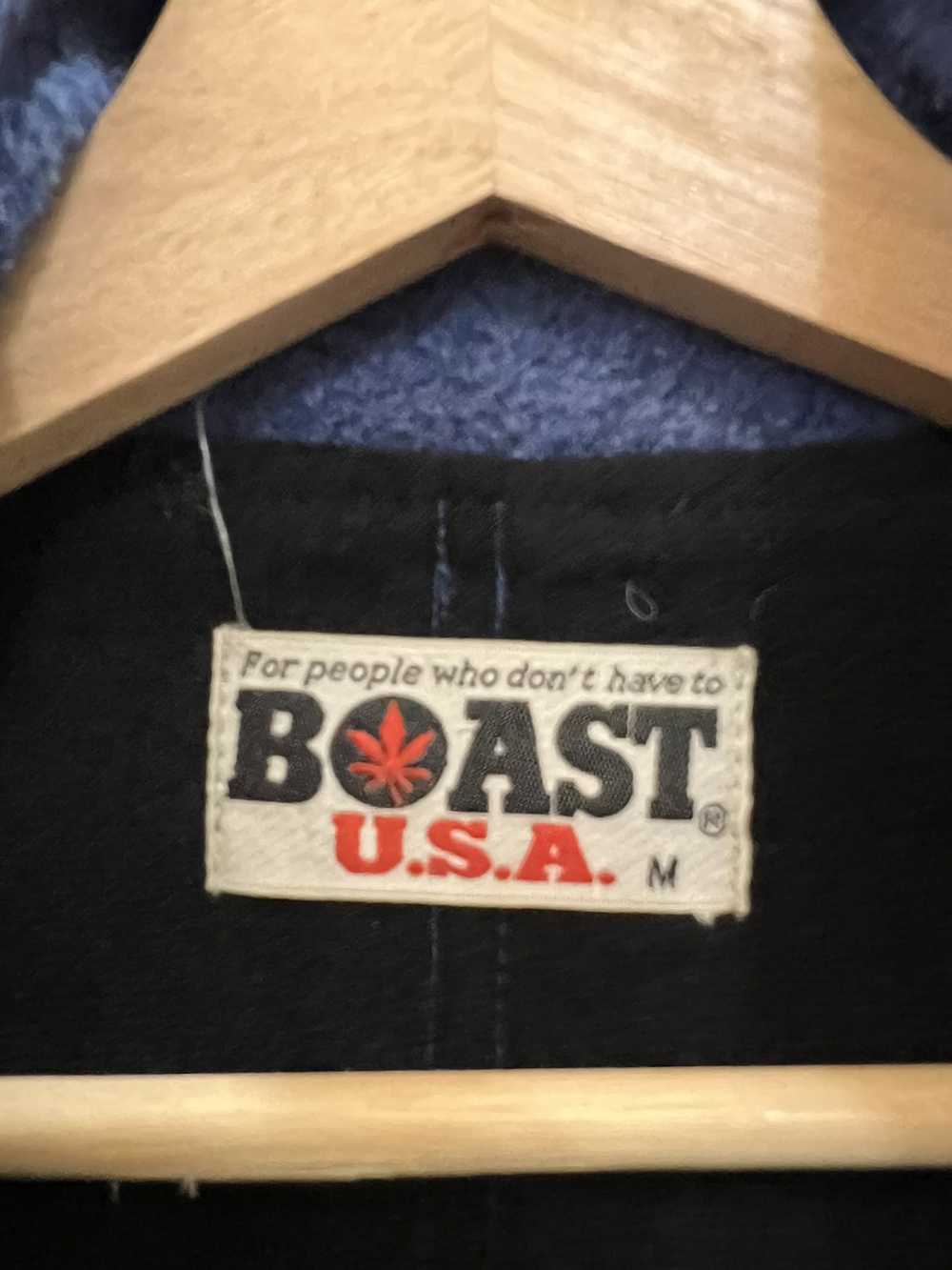 Boast × Vintage Boast USA Half Zipper Sweatshirt - image 6