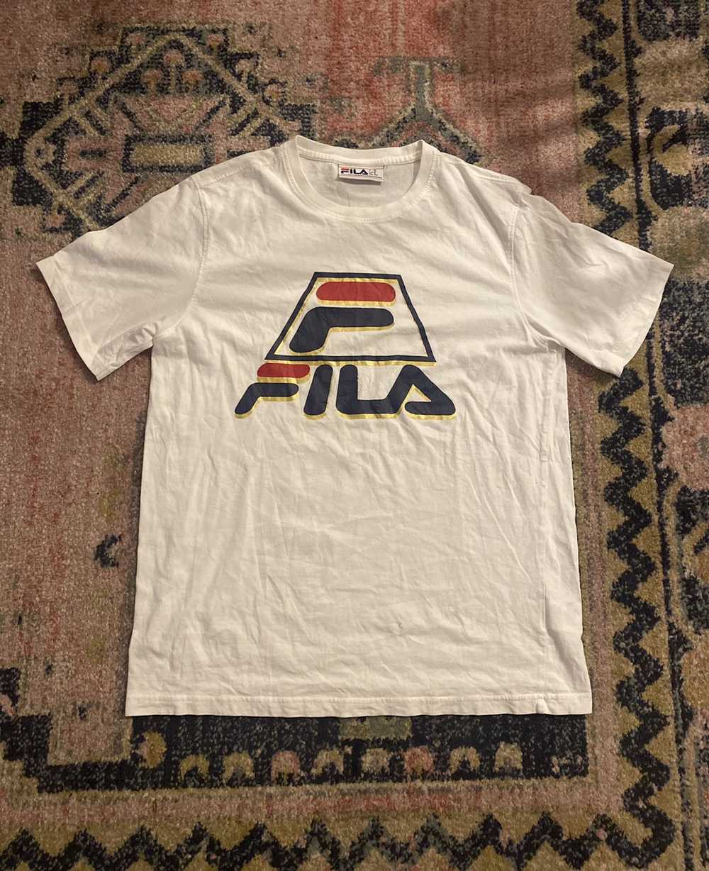 Fila × Vintage vintage 90’s fila grant hill t shi… - image 1