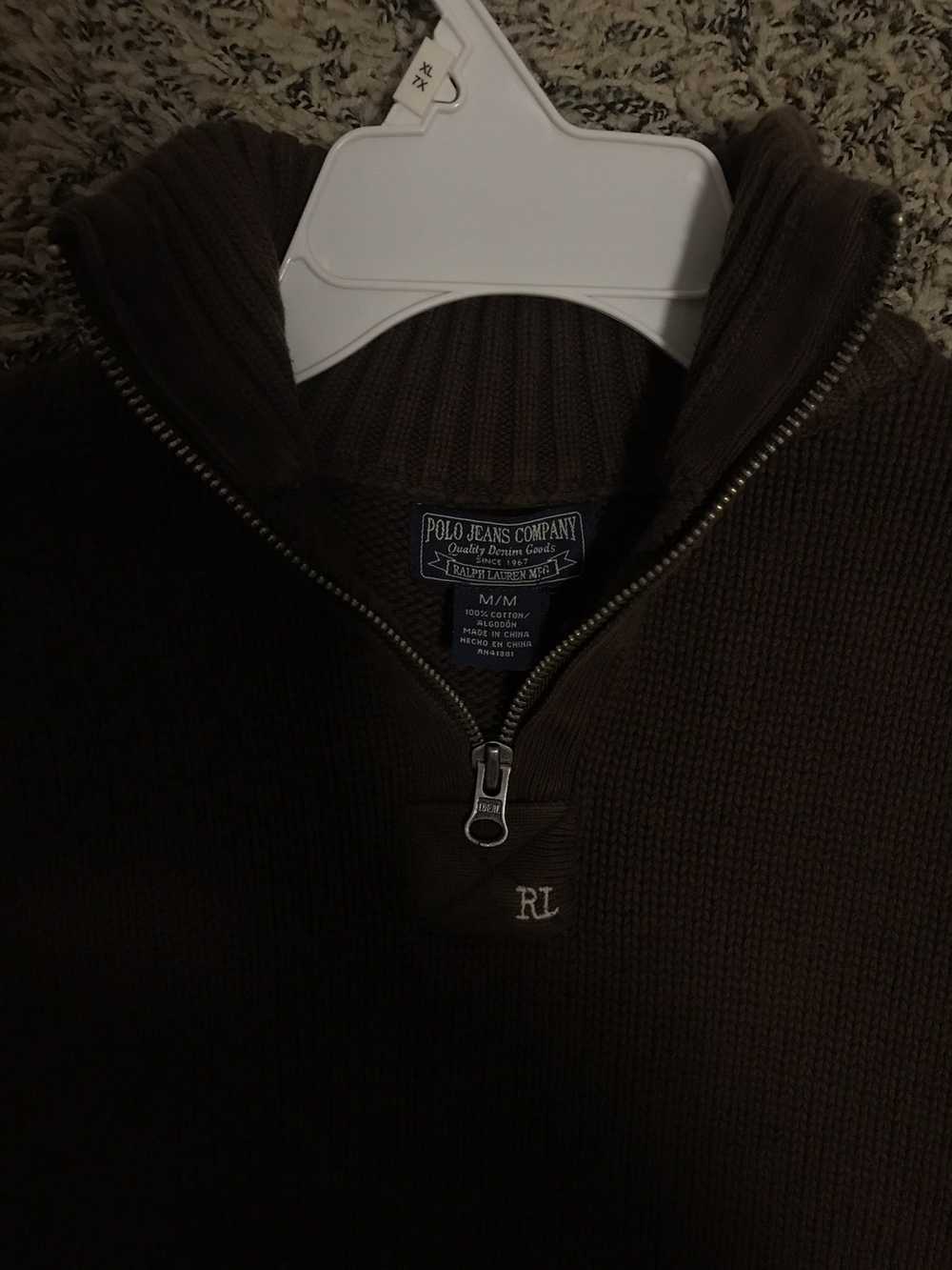 Polo Ralph Lauren × Vintage Brown Ralph Lauren sw… - image 3