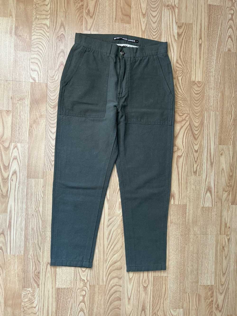 Urban Outfitters M/SF/TS Linen Utility Pants - image 1