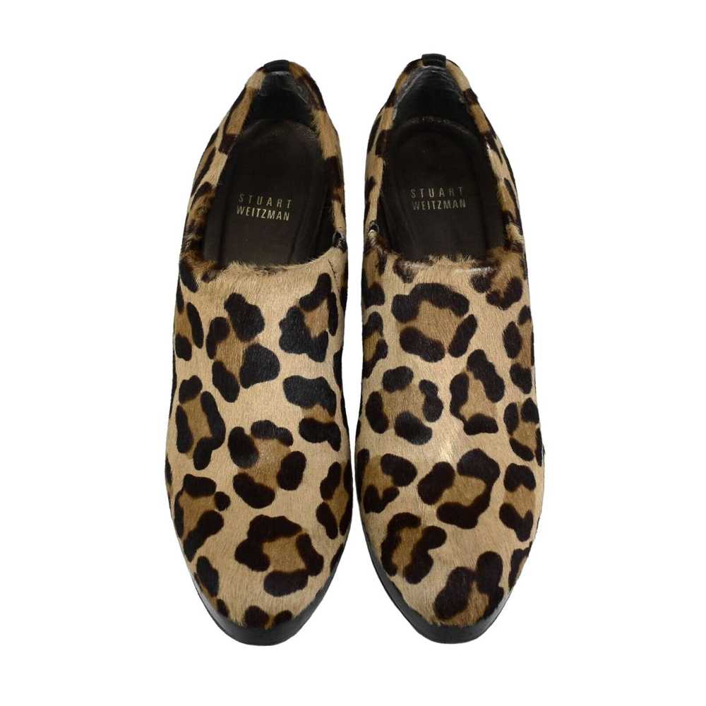 Stuart Weitzman STUART WEITZMAN Calf Hair Leopard… - image 3