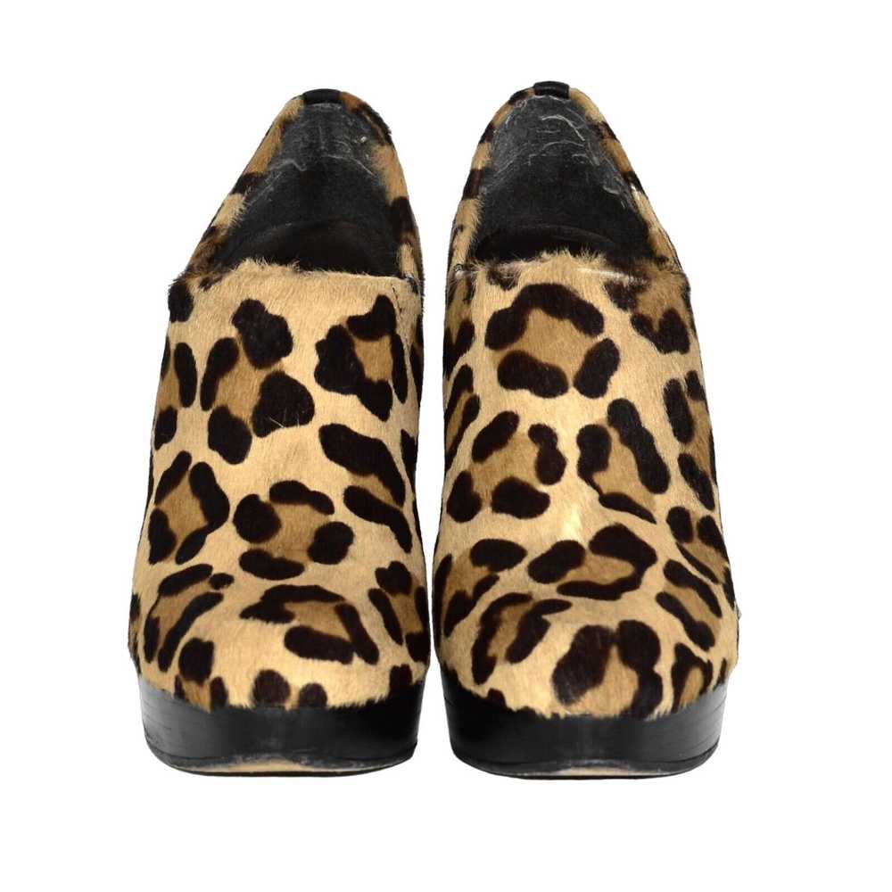 Stuart Weitzman STUART WEITZMAN Calf Hair Leopard… - image 4