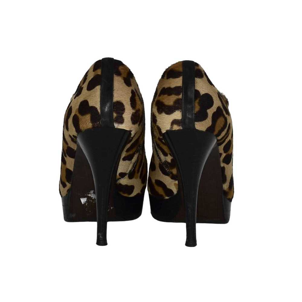 Stuart Weitzman STUART WEITZMAN Calf Hair Leopard… - image 5