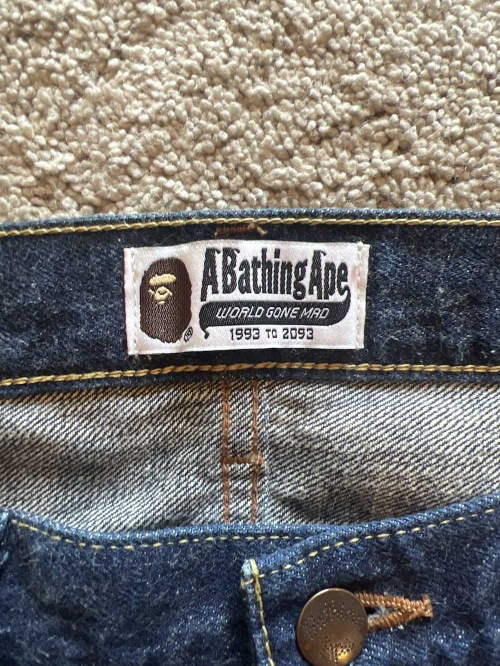 Bape A Bathing Ape Jeans - image 5