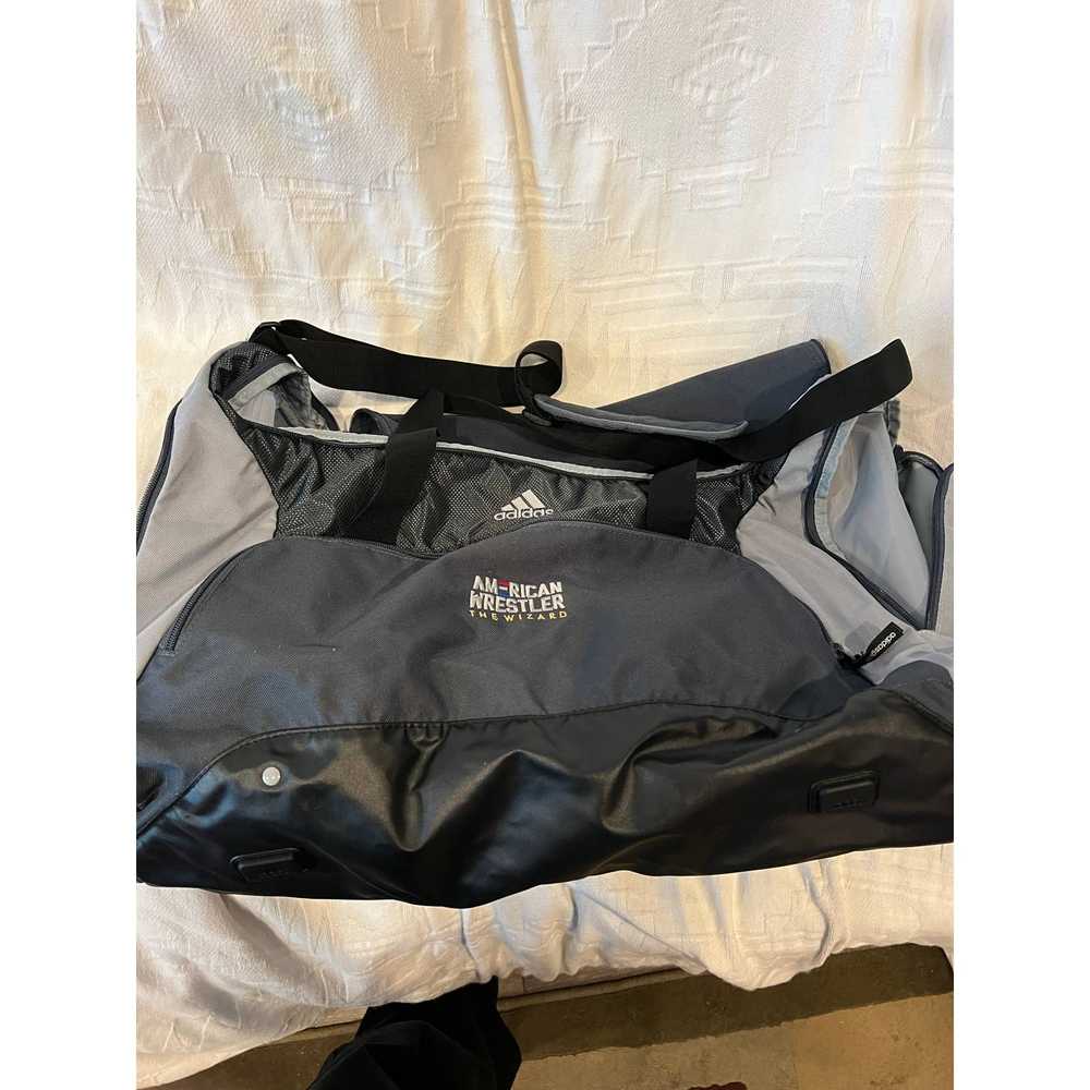 Adidas Adidas 22"x12"x12" Blue Gray Duffel Gym Bag - image 4