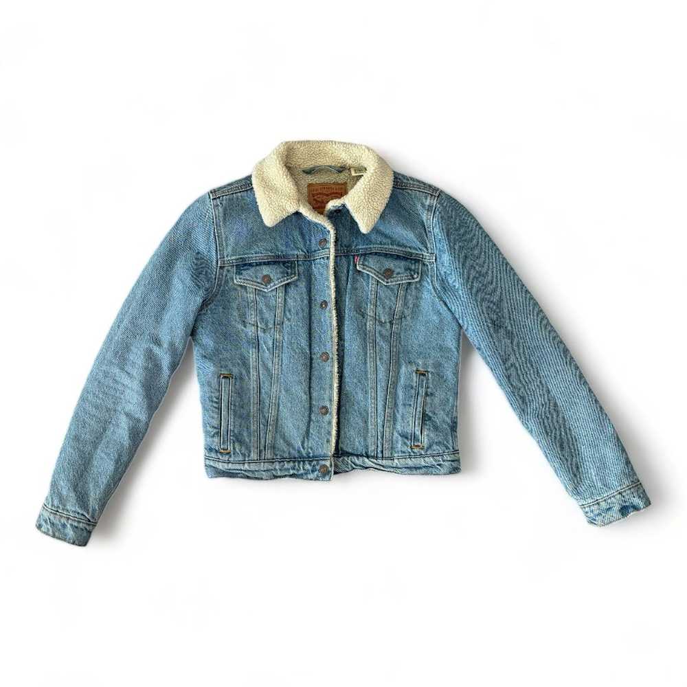 Levi's Levi’s blue denim jean jacket - image 1