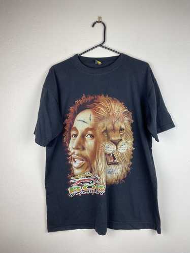 Bob Marley × Streetwear × Vintage Vintage Rare Two