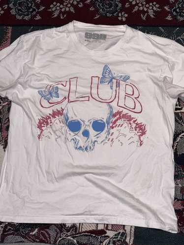 Streetwear Rare Juice Wrld 999 Skull Club Tee - image 1