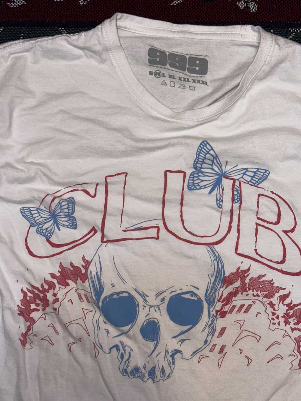 Streetwear Rare Juice Wrld 999 Skull Club Tee - image 3