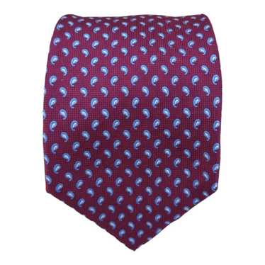 Suitsupply SUITSUPPLY Current Burgundy Paisley Si… - image 1