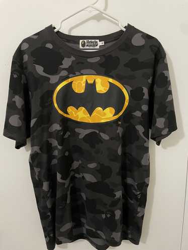 Tシャツ/カットソー(半袖/袖なし)BAPE DC BATMAN COLOR CAMO TEE XL BLACK