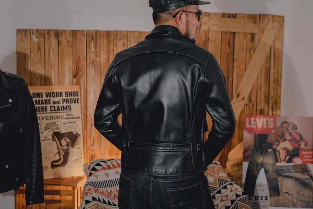 Cushman Cushman Leather Jacket Original Authentic… - image 4