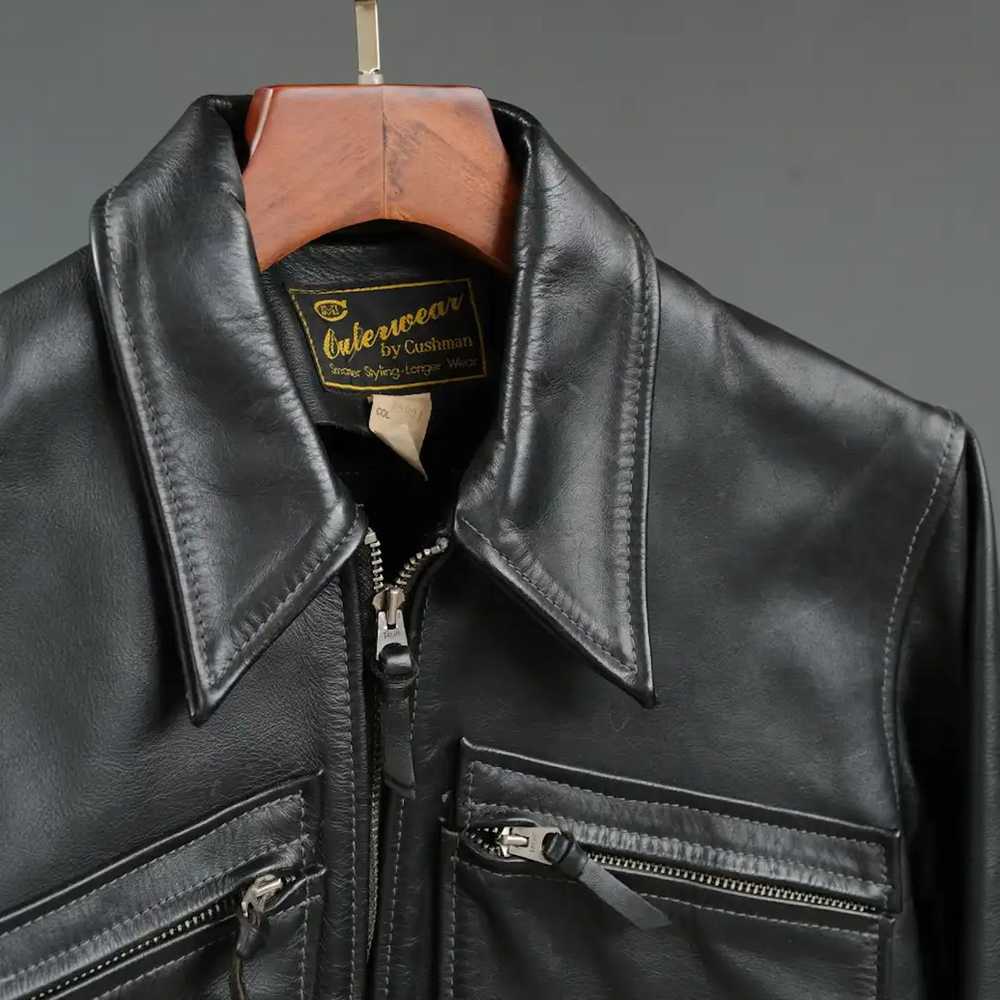 Cushman Cushman Leather Jacket Original Authentic… - image 6