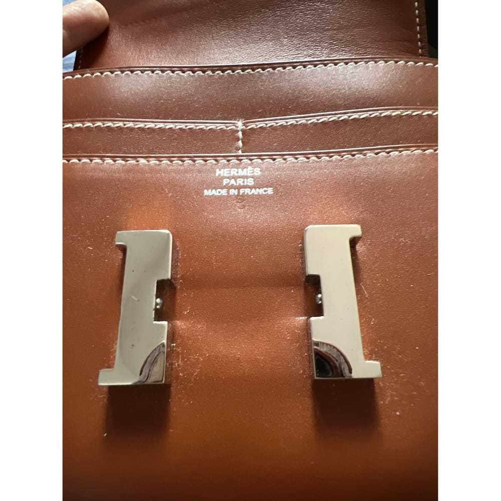 Hermès Constance Slim leather wallet - image 5