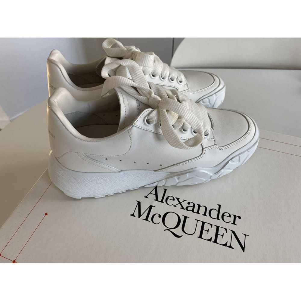 Alexander McQueen Court Trainer leather trainers - image 2