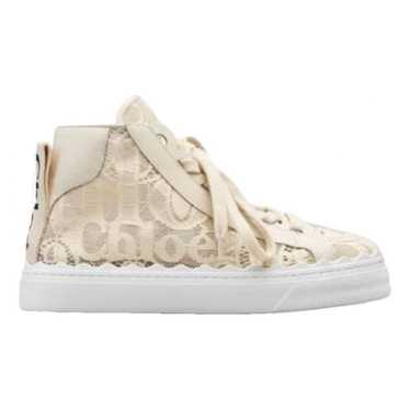 Chloé Cloth lace ups