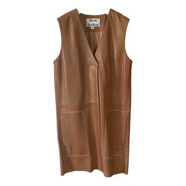 Acne Studios Leather mid-length dress - image 1