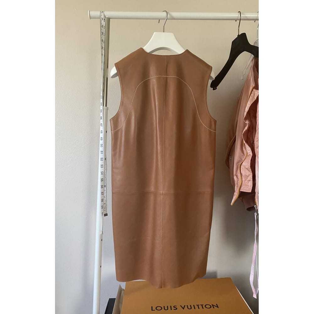 Acne Studios Leather mid-length dress - image 4