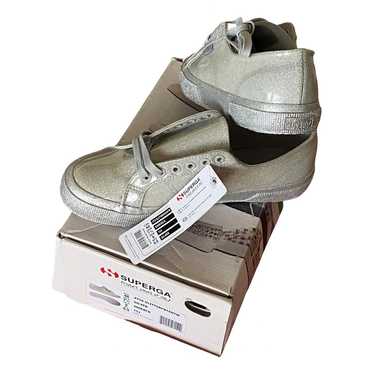 Superga® Womens Grey Silver 2750 COTMETU | Shoes - Trainers - Sneakers