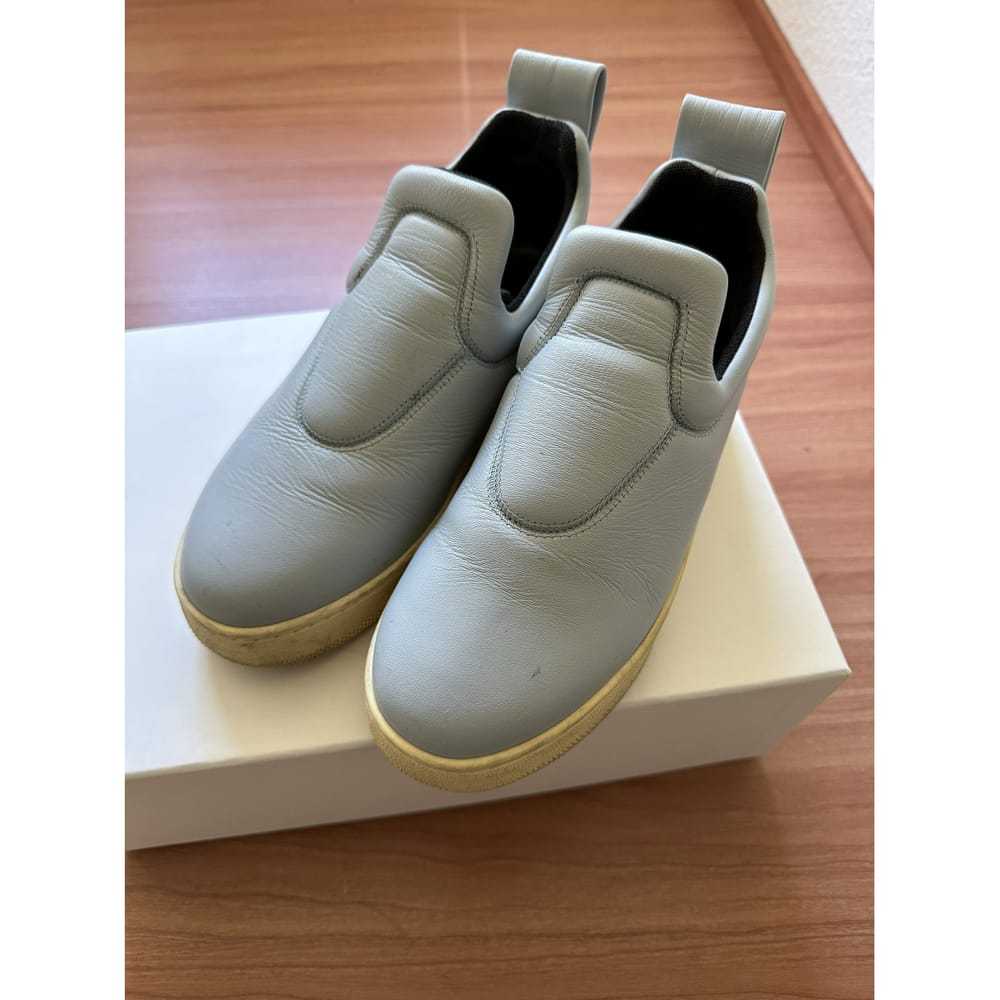 Celine Pull On leather trainers - image 4