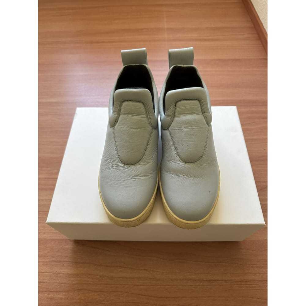 Celine Pull On leather trainers - image 6