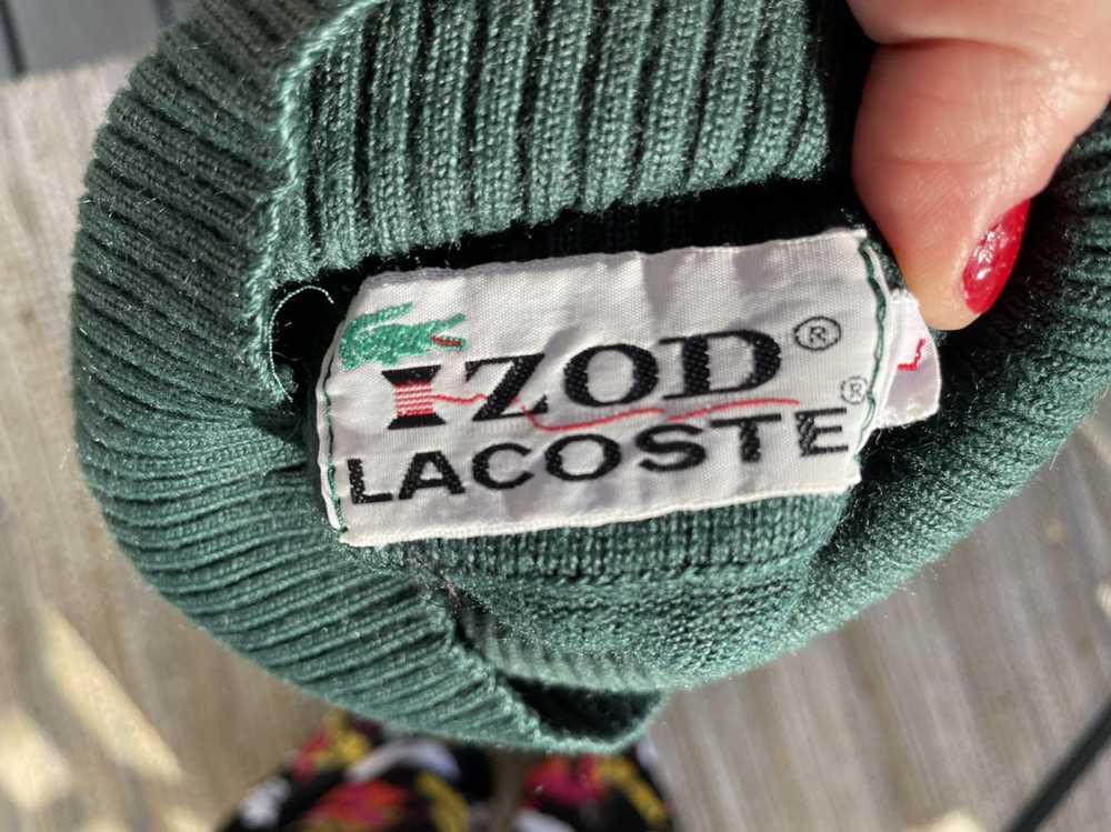 Lacoste × Vintage VTG 1970’s Izod Lacoste Turtlen… - image 3