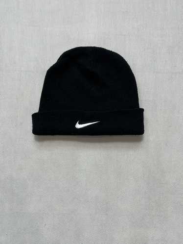 Nike × Vintage Winter hat Nike swoosh vintage blac