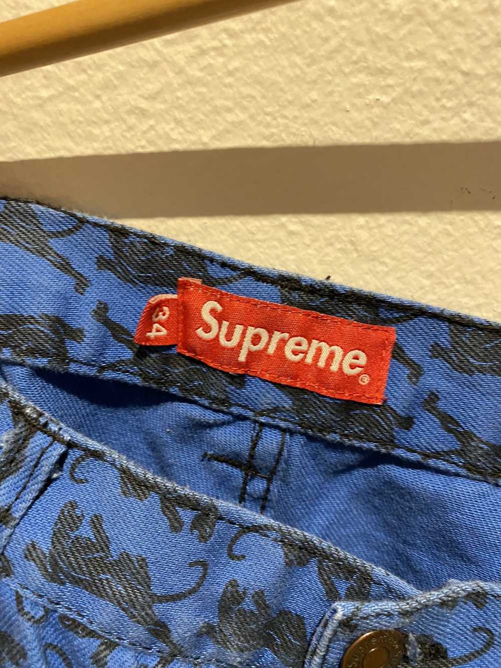 Supreme store panther jeans