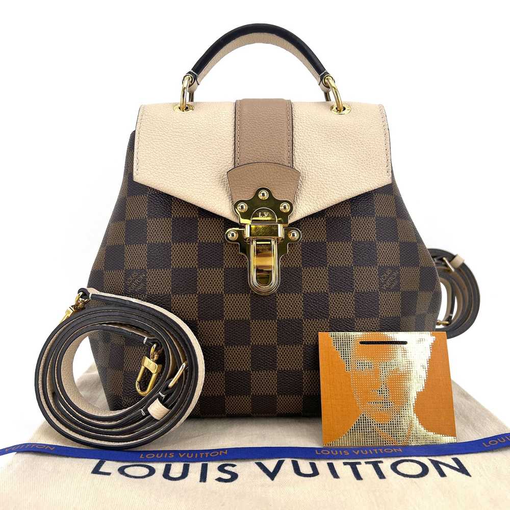 Louis Vuitton Louis Vuitton Damier Ebene Cream Cl… - image 6