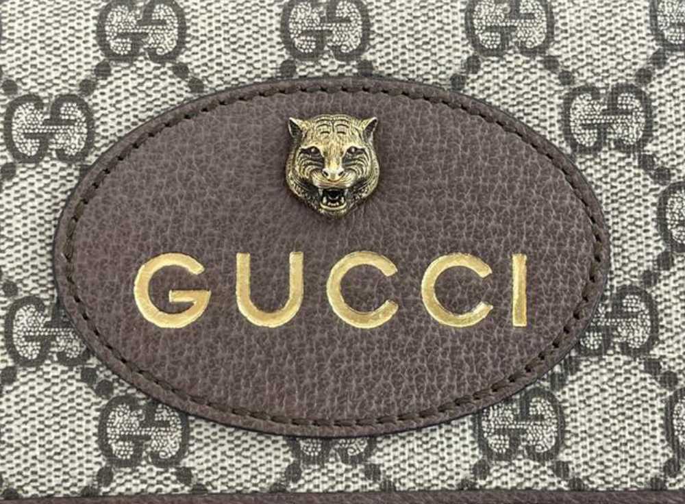 Gucci Gucci Dionysus Small Supreme Grey Canvas Sh… - image 4